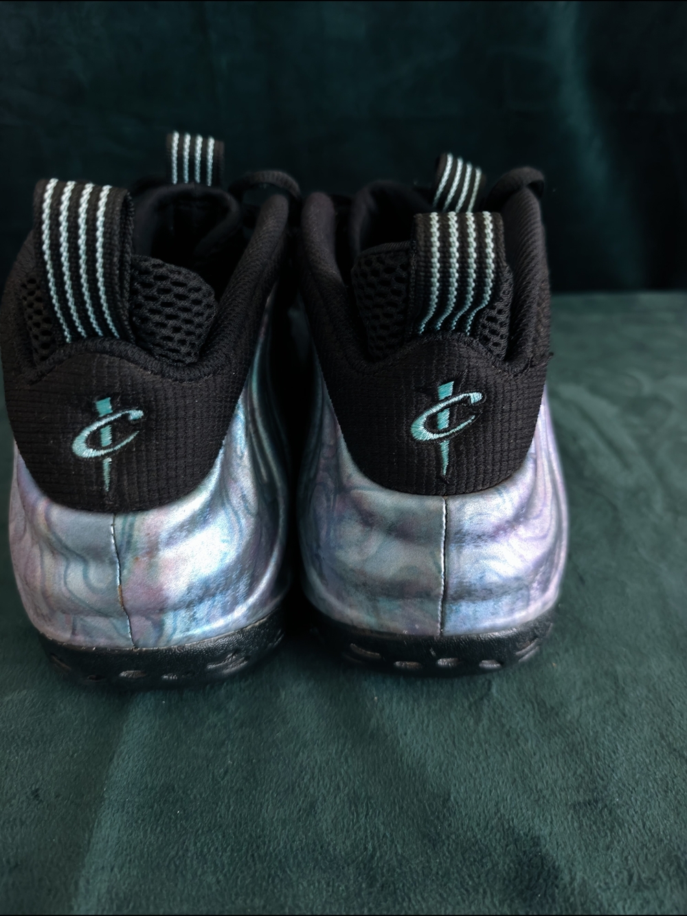 Nike Foamposite One Albalones Sz 11.5 Excellent Condition - Picture 3 of 5